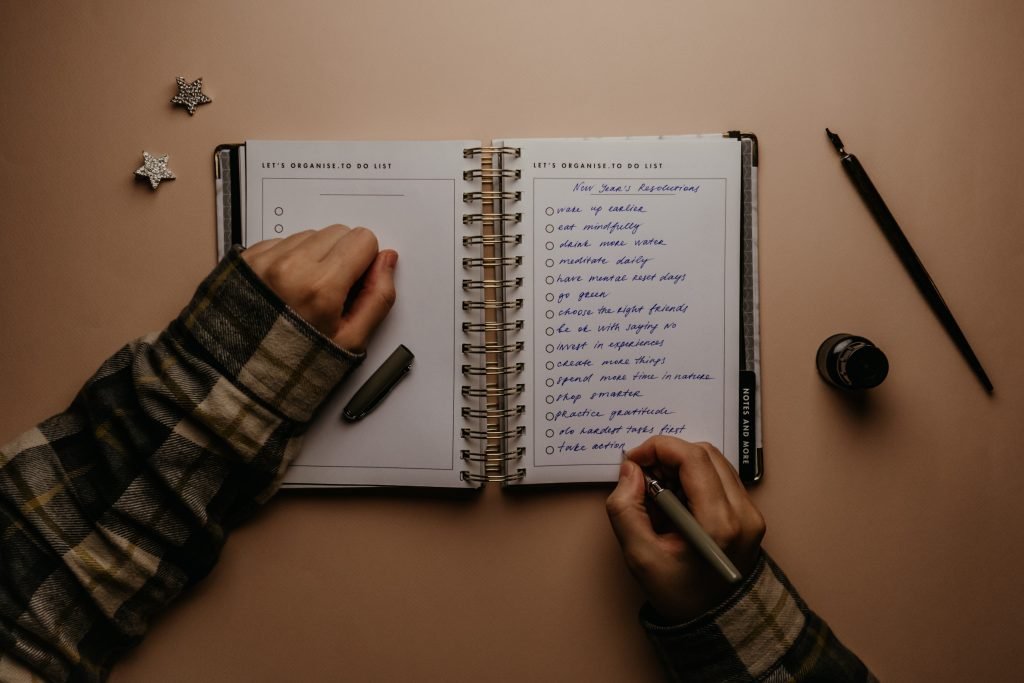 New Years Resolutions