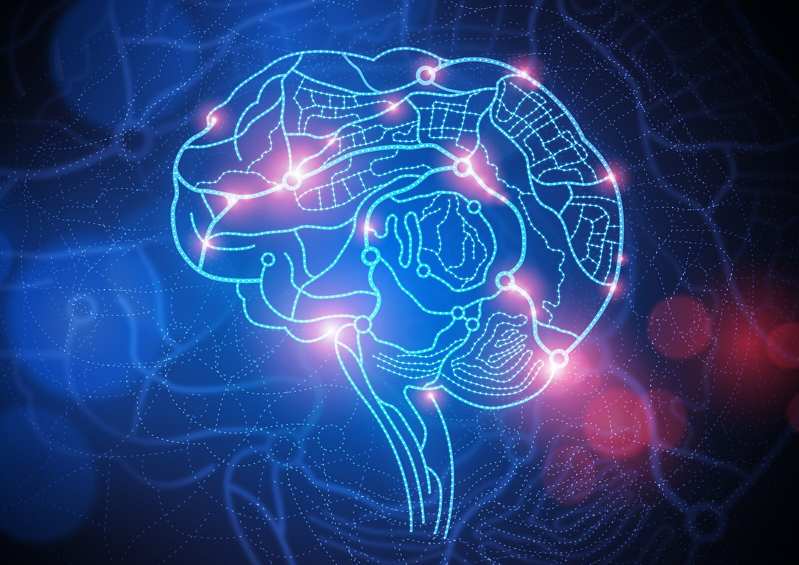 High-tech brain map graphic showing neural pathways used in qEEG for adhd testing in Littleton, CO and guiding neurofeedback therapy Denver. Supports treatment plans with neurofeedback therapy in Littleton, CO and care from an ADHD therapist for adults in Englewood, CO. 